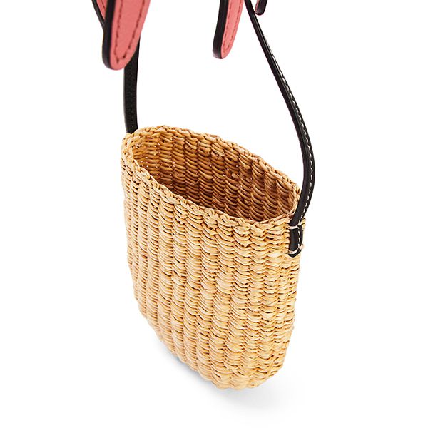 【ロエベ】PAULA'S IBIZA タコのラフィアポシェット偽物 A623093X01